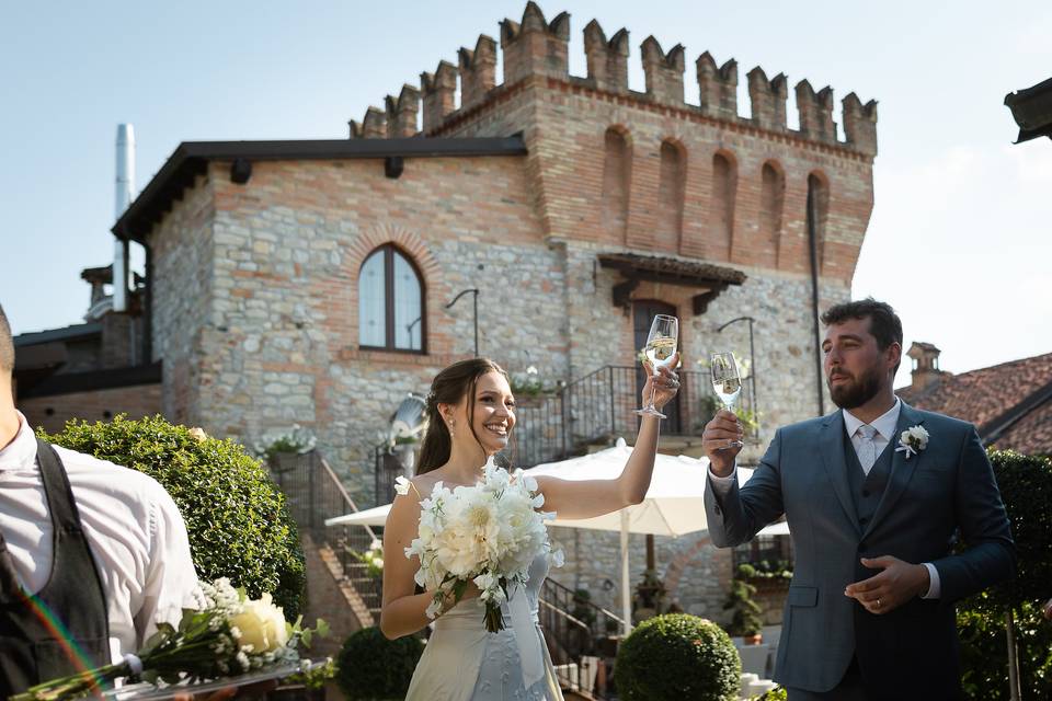 Gli sposi alla Rocca