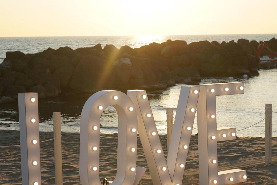 Scritte led