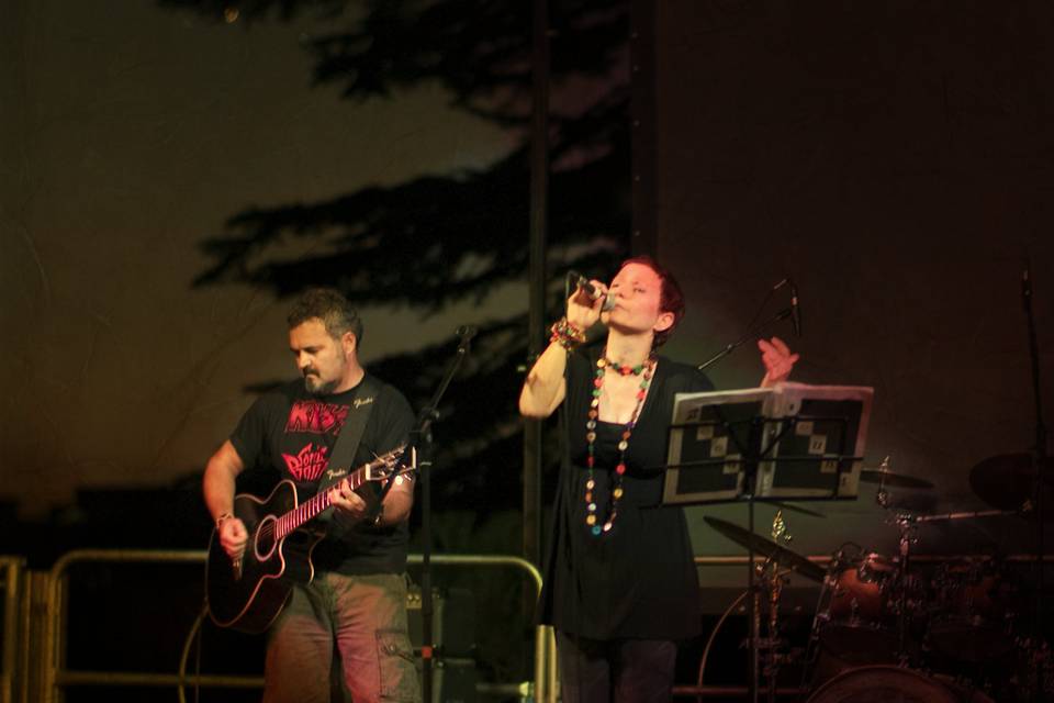 Live music festa all'aperto