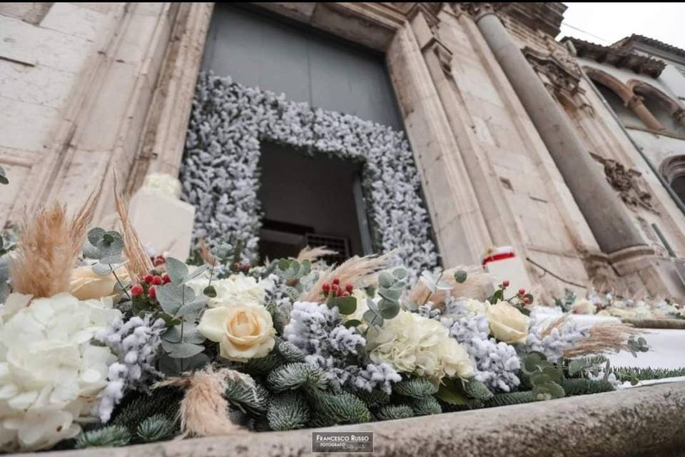 Allestimento matrimonio natale