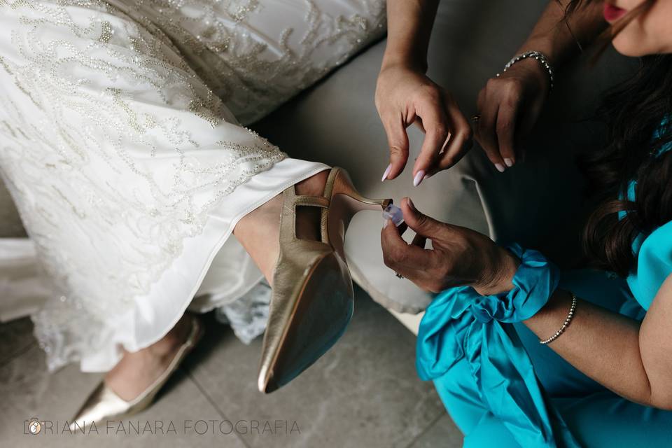 Preparazione sposa