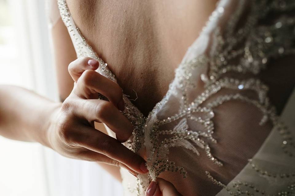 Preparazione sposa