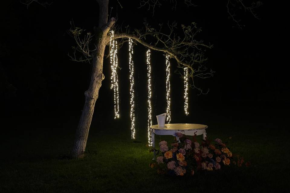 Cascata di luce