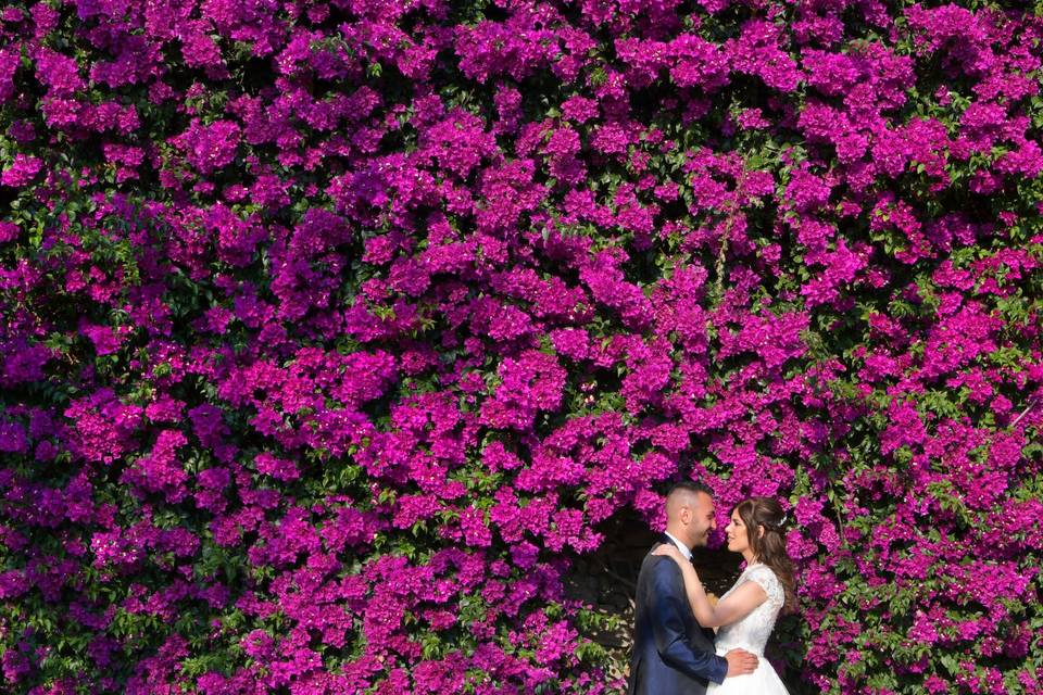 Un bacio tra i fiori