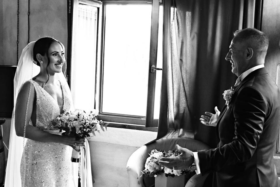 Before the ceremony