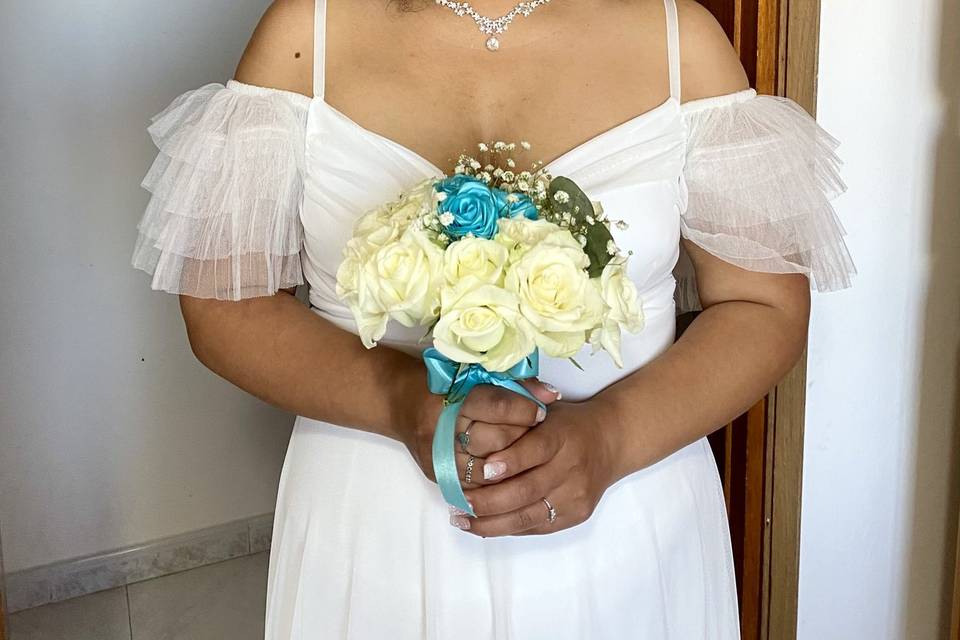 Sposa trucco è acconciatura