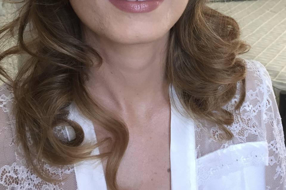 Trucco sposa occhi marroni