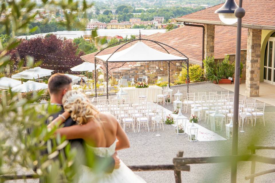 Veduta dal colle