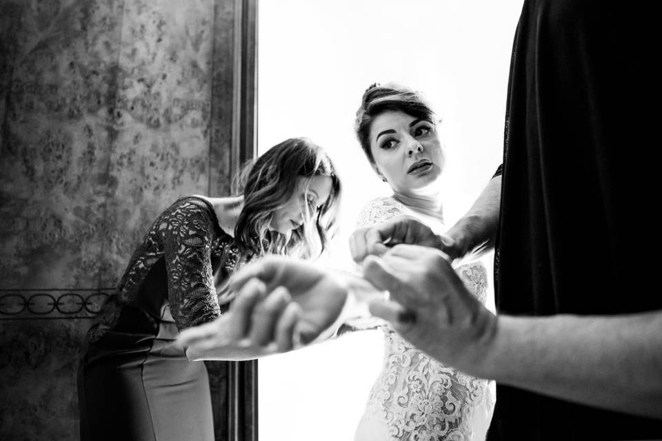 Preparazione sposa