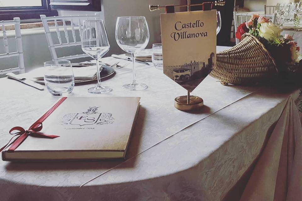 Guestbook e segnatavolo