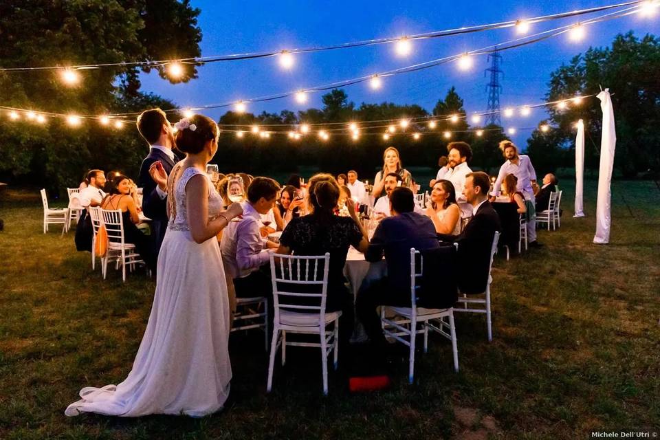 Cena nel parco