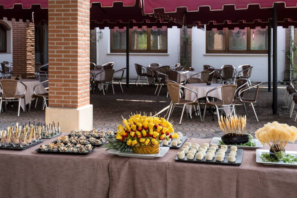 Buffet terrazza Berica