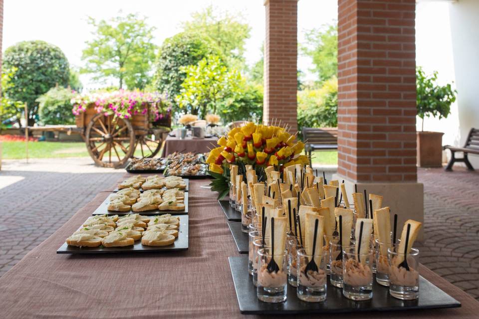 Buffet terrazza Berica