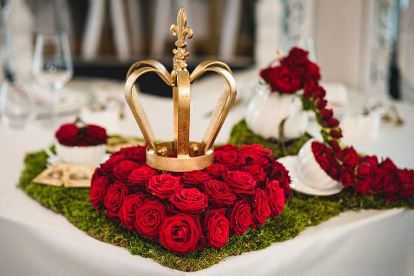 Tavolo Sposi Regina di Cuori