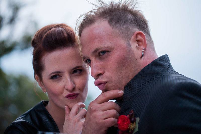 Matrimonio Rock Gotico