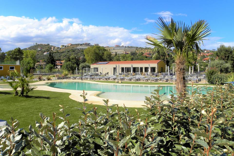 Area piscina solarium