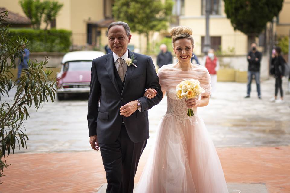 L'ingresso della sposa