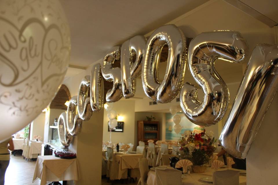 Allestimento sposi