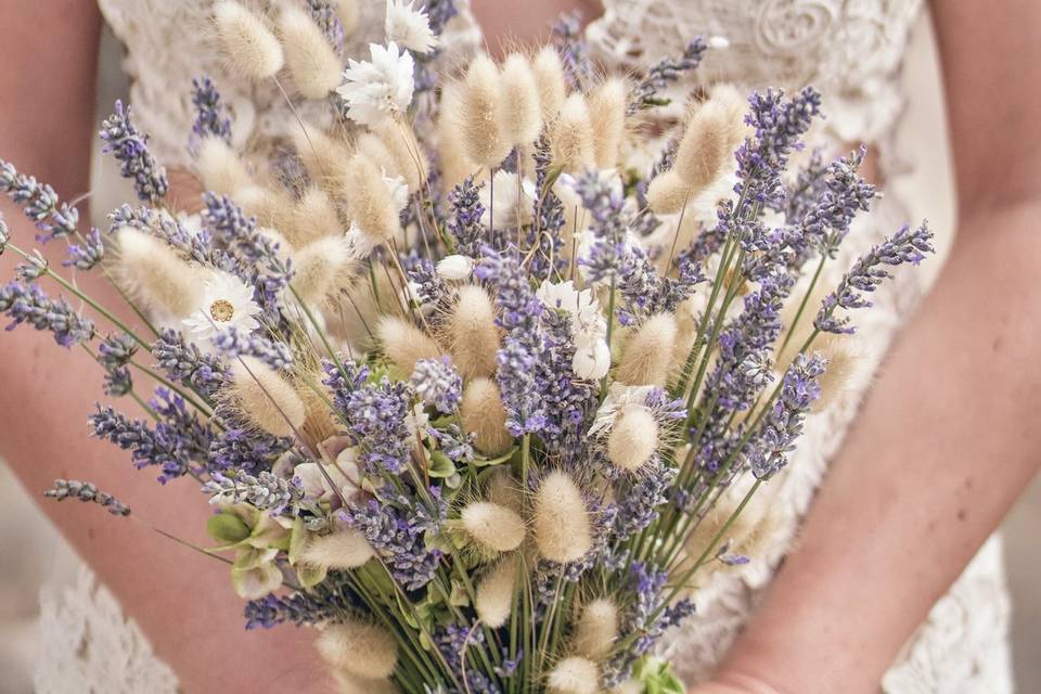 Bouquet sposa lavander