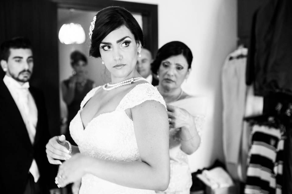 Preparazione della sposa