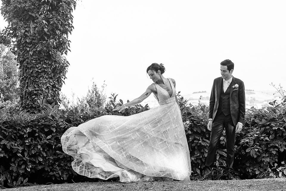 L'abito da sposa