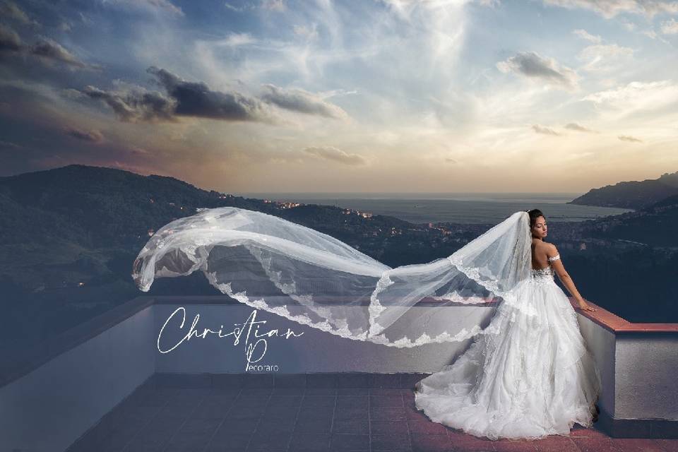 Sposa con vista