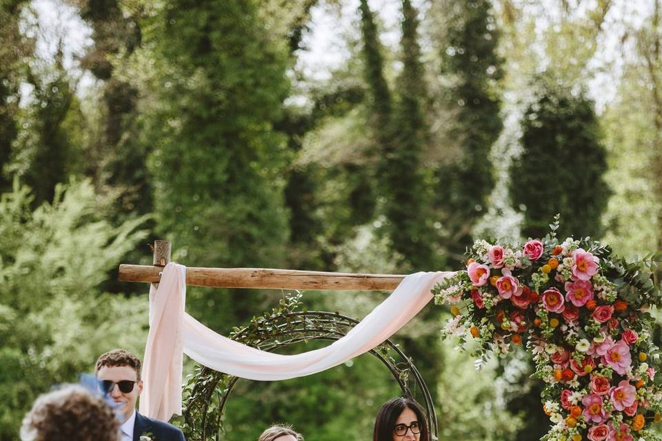 Waiting for the bride