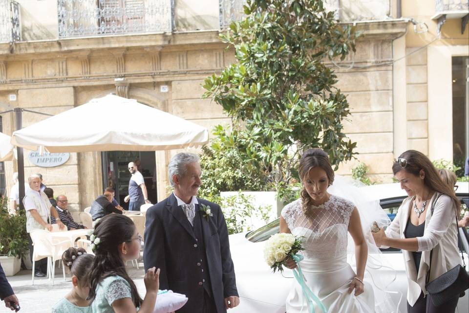 Arrivo della sposa