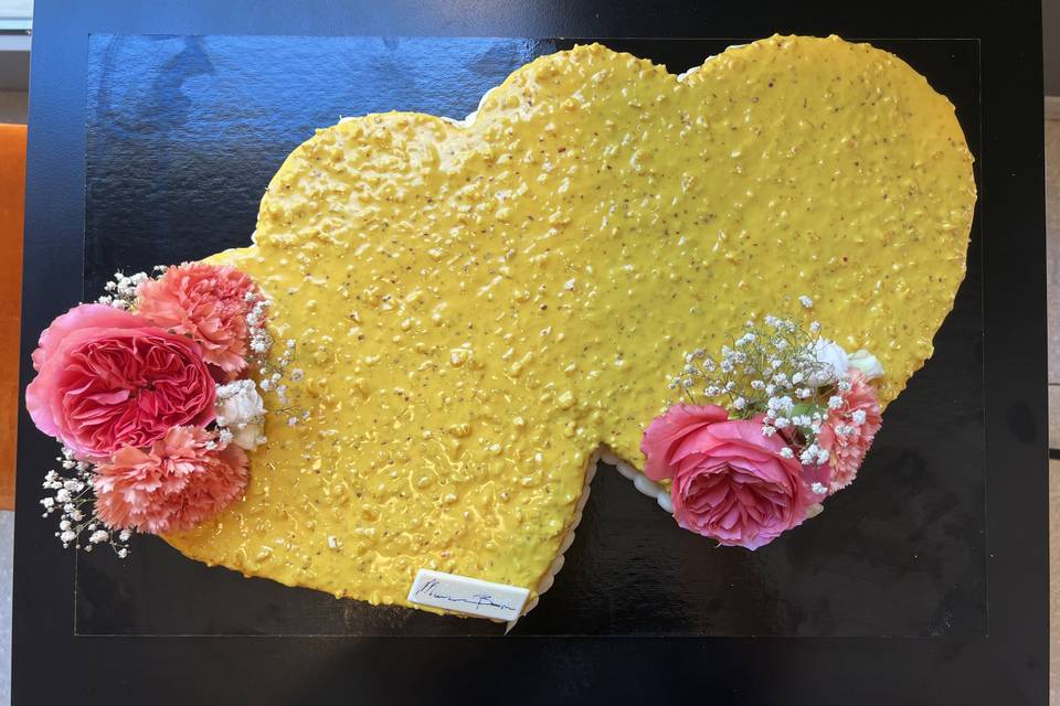 Cuori e copertura mango cruncy