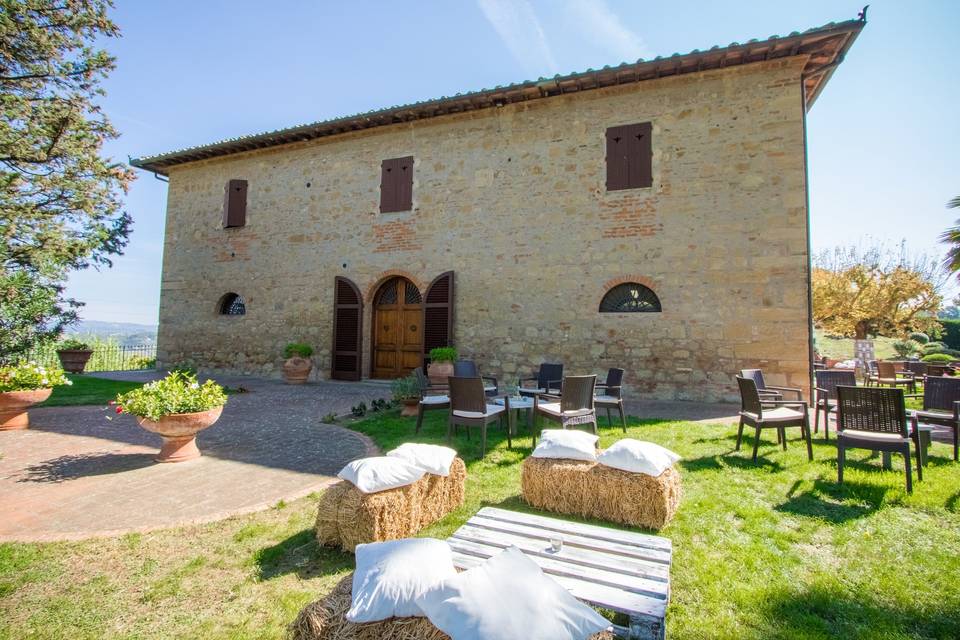 La villa con angoli relax