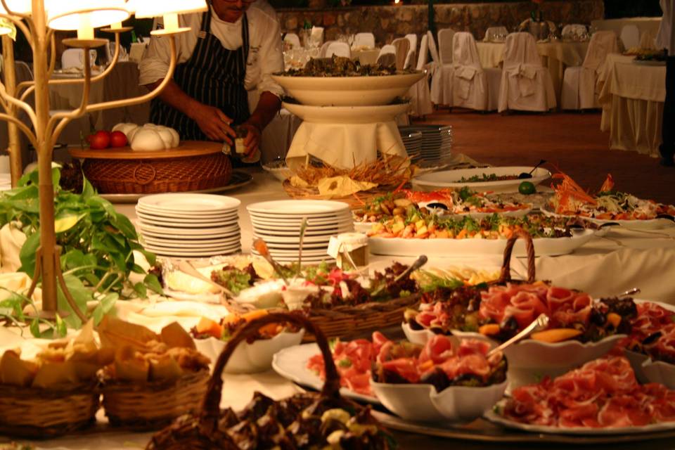 Buffet antipasto