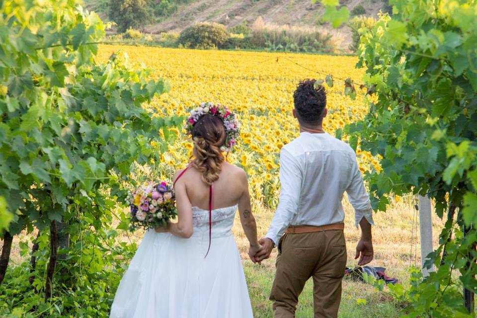 Enrico e Benedetta a Bertinoro