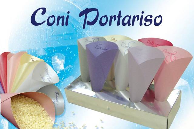 Coni porta riso o petali - con possibilità di personalizzazione