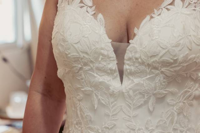 Ritratto spontaneo della sposa