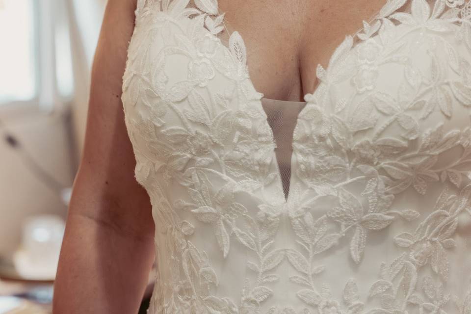 Ritratto spontaneo della sposa