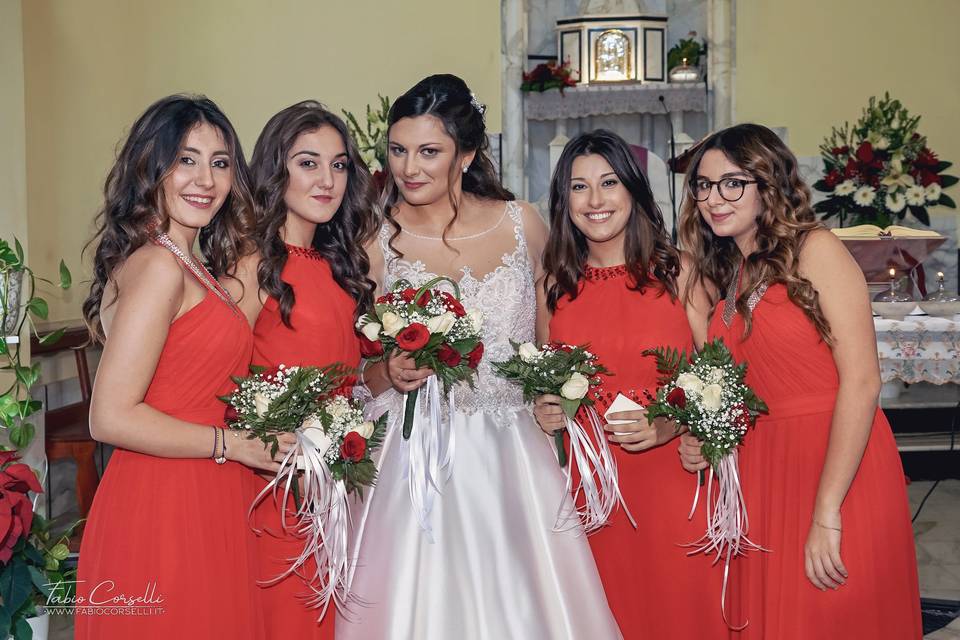 Damigelle sposa palermo