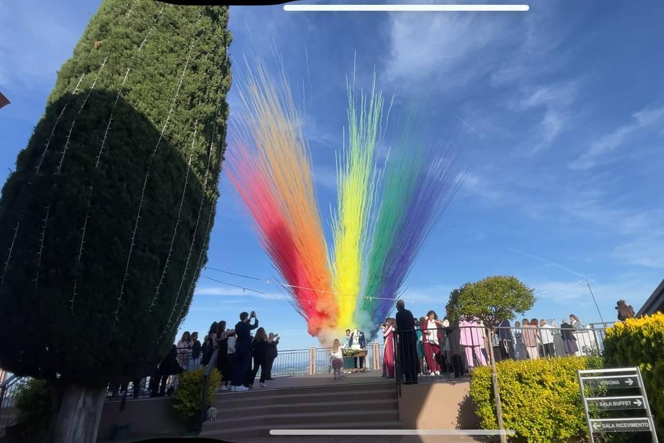 Smokebomb casolare dei segret
