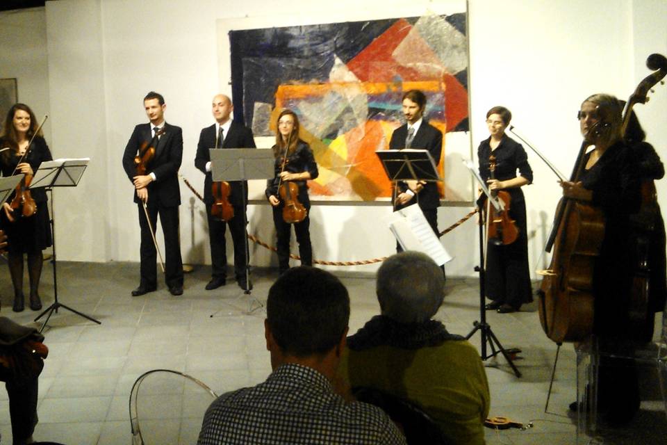 Orchestra in concerto