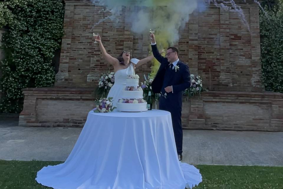 Smoke bomb villa il cannone
