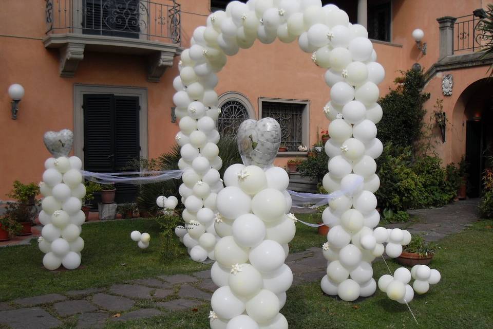 La Coccinella Fiorita Balloon