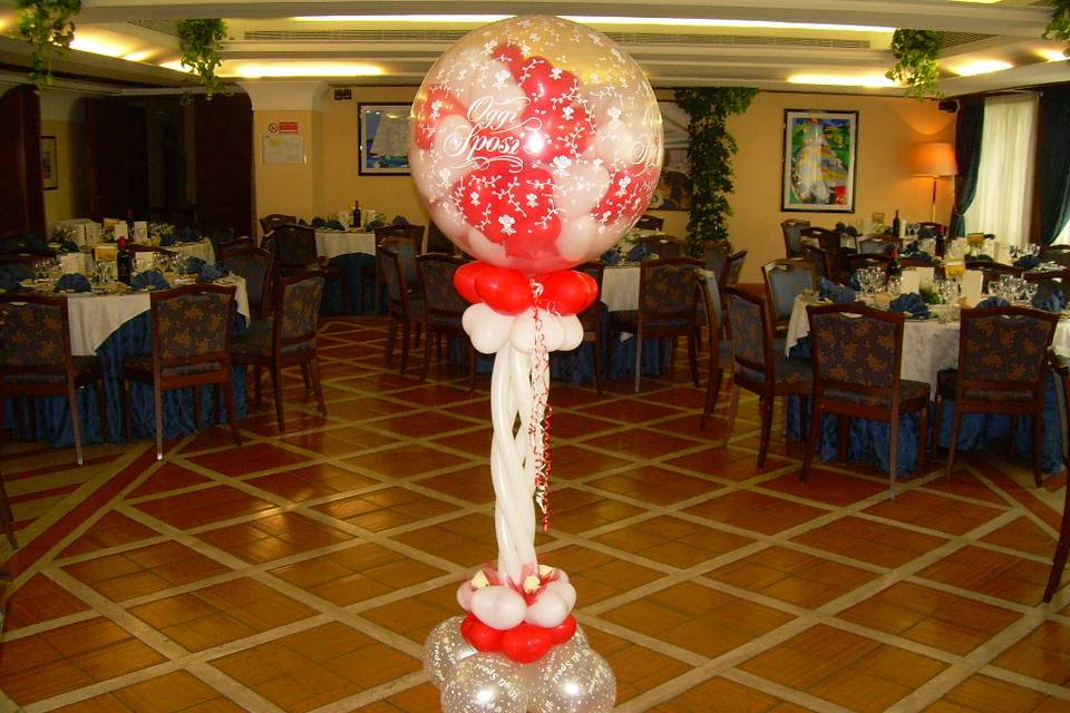 La Coccinella Fiorita Balloon