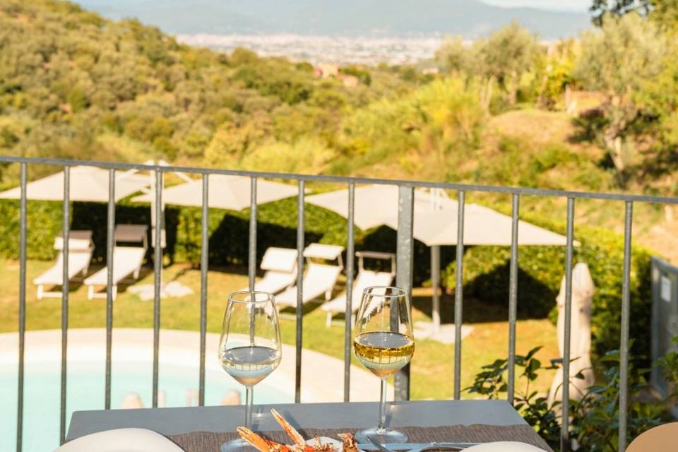 Terrazza piscina