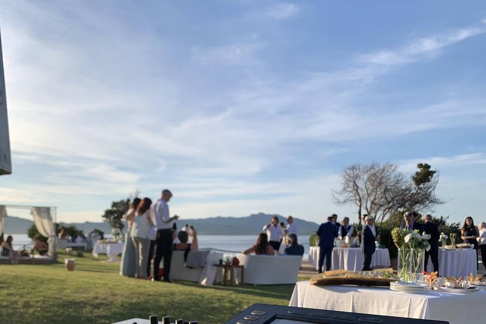 Aperitif at Sporting Hotel