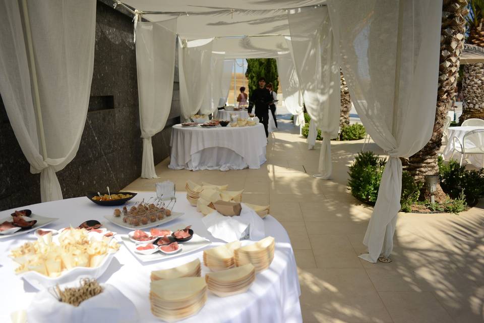 Buffet di Antipasti Live