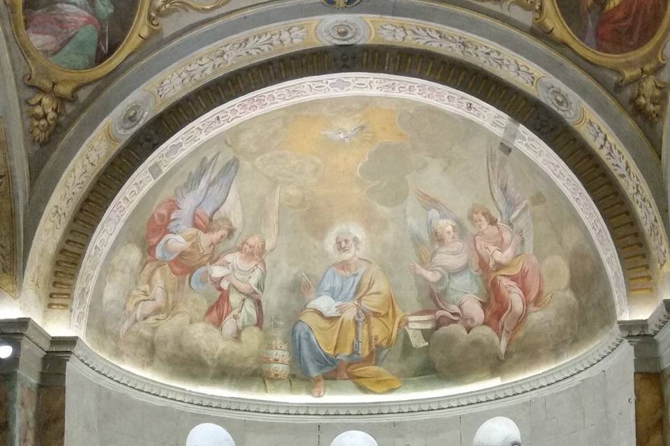 Addobbo Chiesa Romanica