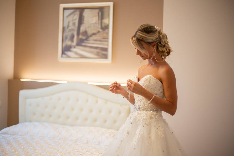 Preparazione della sposa