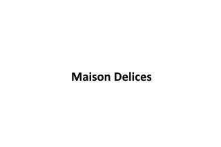 Wedding day - Maison Delices