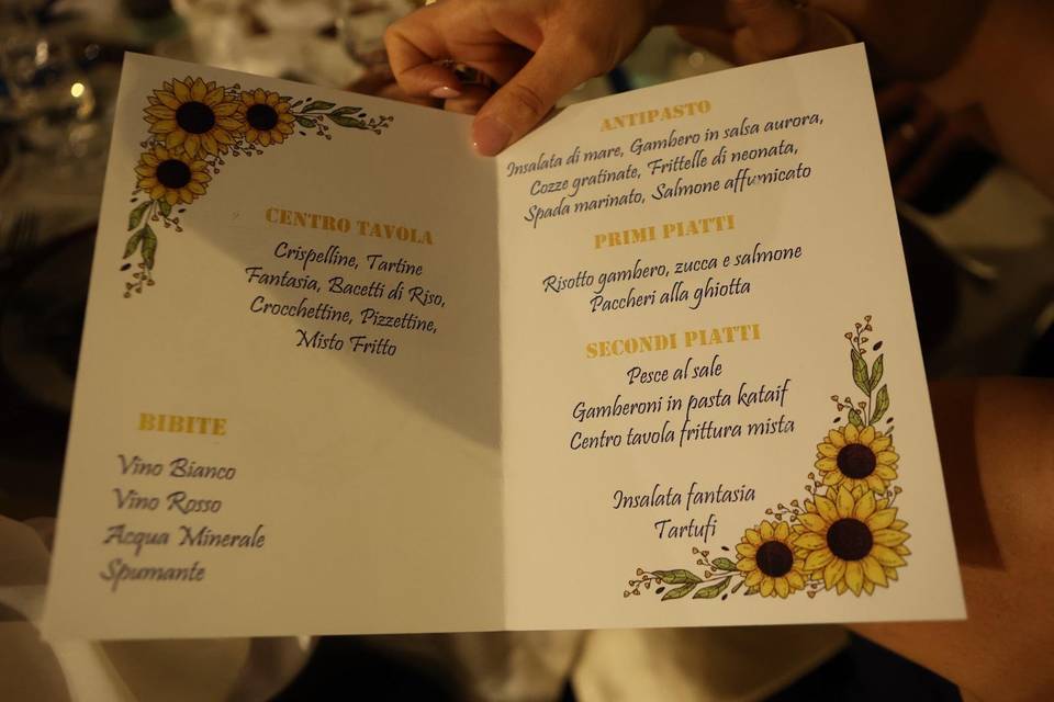 Menù🌻