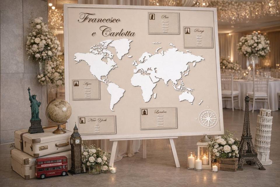 Tableau mariage viaggio