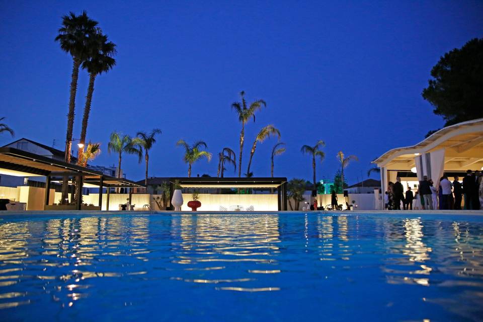 Outdoor Pool Garden
